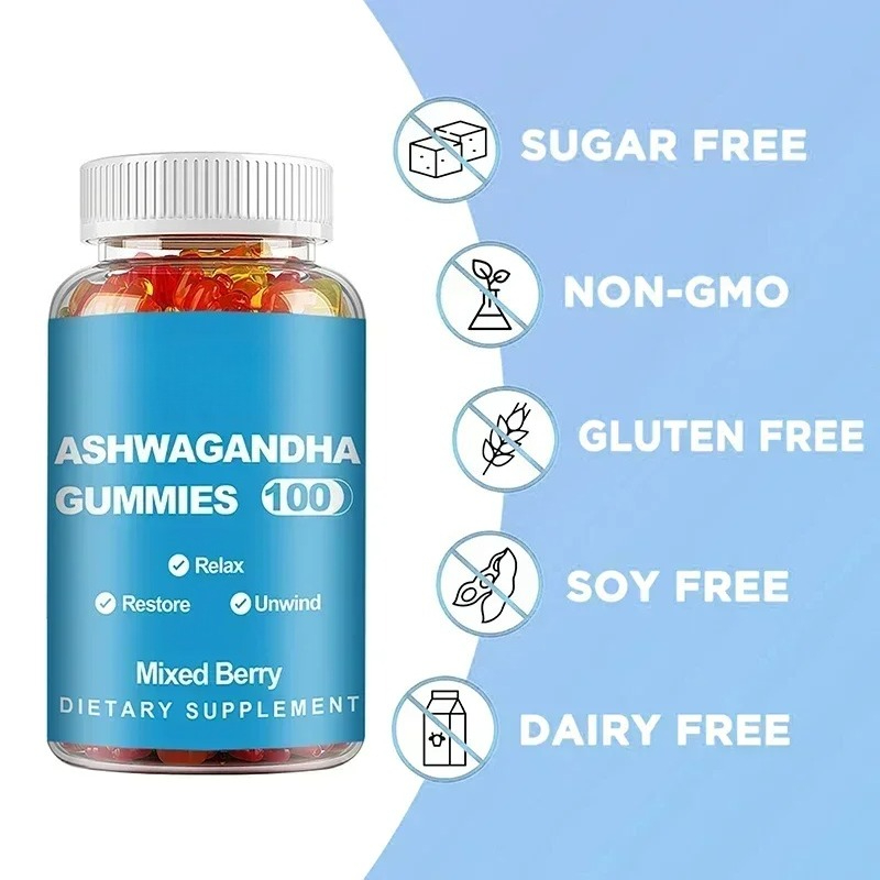 Ashwagandha Gummies - Relieve  - Ashwagandha Extract Root recension och pris