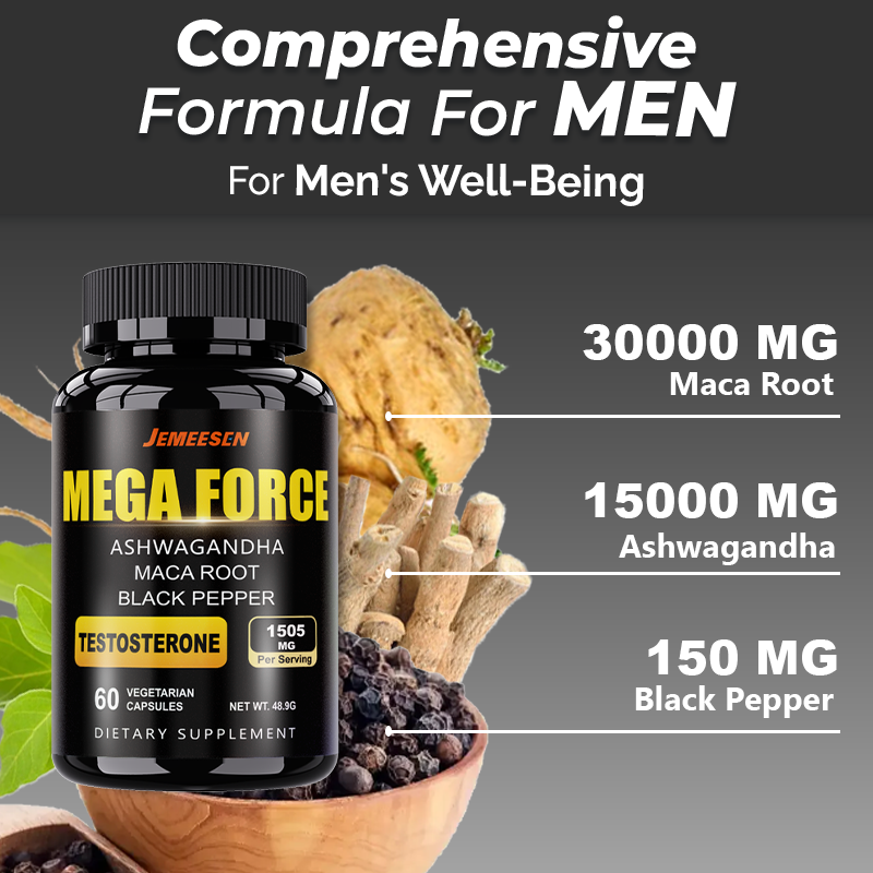 Maca root capsules for men and - Ashwagandha Extract Root recension och pris