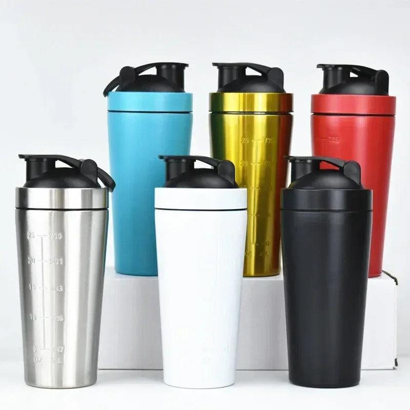 Stainless Steel Protein Shaker - Nutrition In Fitness recension och pris