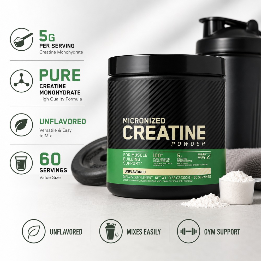 Creatine Monohydrate Powder 30 - Nutrition In Fitness recension och pris