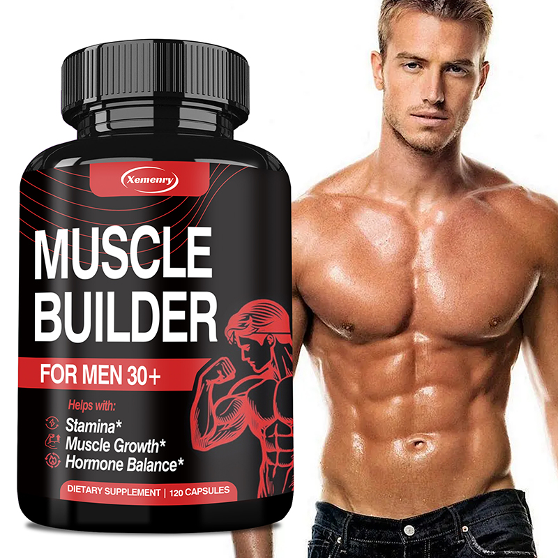 Muscle Builder for Men 30+ - B - Ashwagandha Extract Root recension och pris
