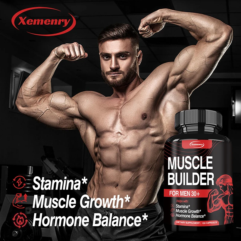 Muscle Builder for Men 30+ - B - Ashwagandha Extract Root recension och pris