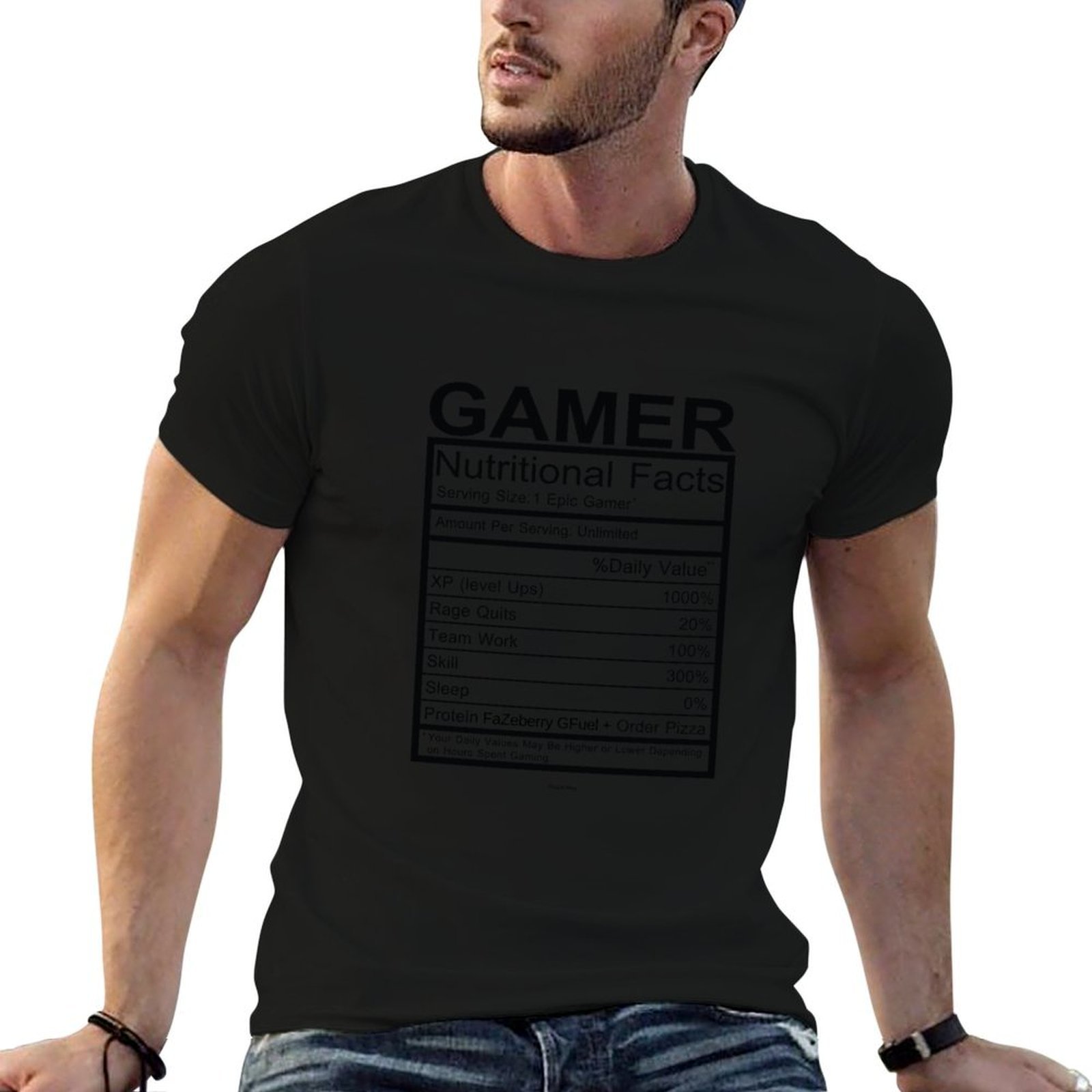 Gamer Nutritional Facts Chart  - Nutrition In Fitness recension och pris