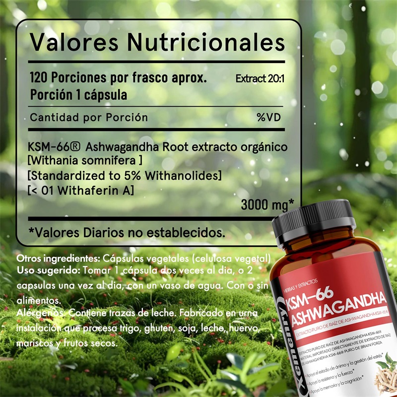 KSM 66 Ashwagandha Root Extrac - Ashwagandha Extract Root recension och pris