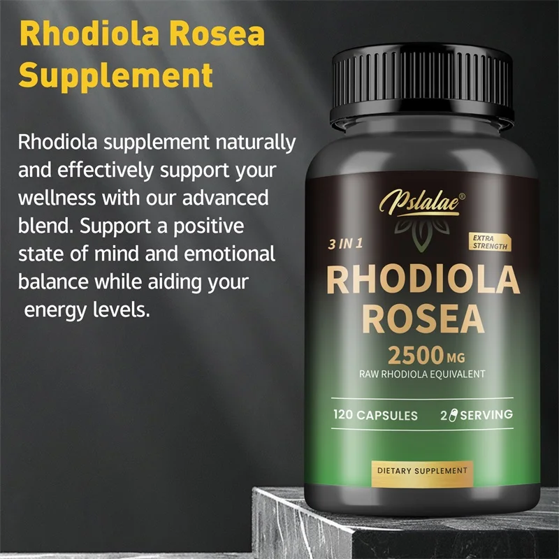Rhodiola Rosea Max Supplement  - Ashwagandha Extract Root recension och pris