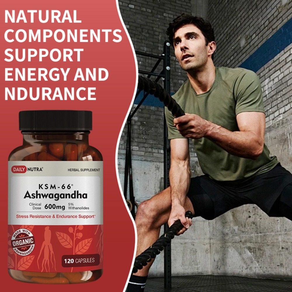 KSM-66 Ashwagandha 600mg Organ - Ashwagandha Extract Root recension och pris