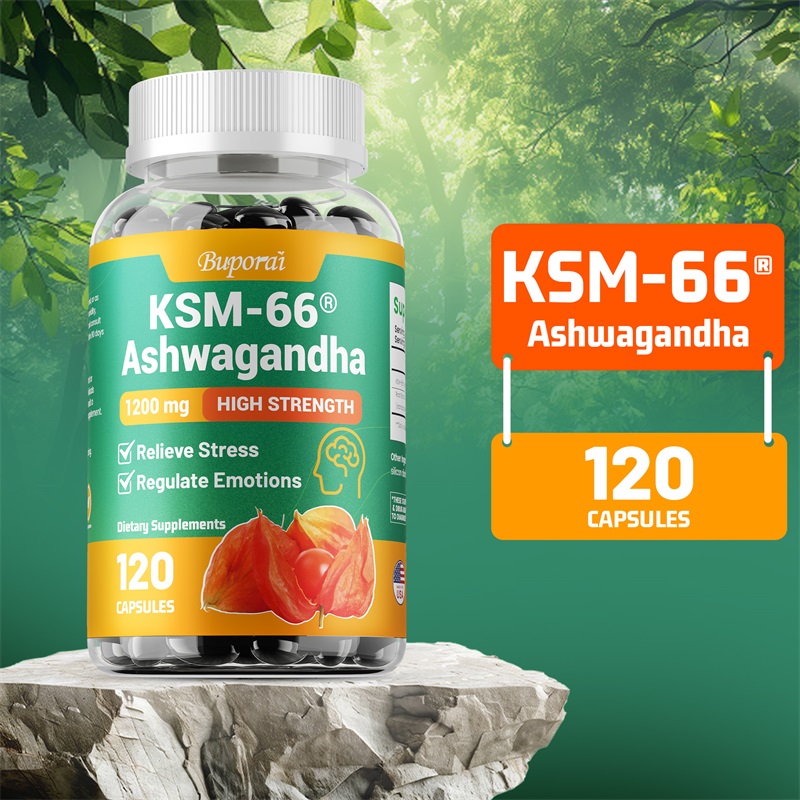 KSM-66 Ashwagandha 1200 Mg Veg - Ashwagandha Extract Root recension och pris