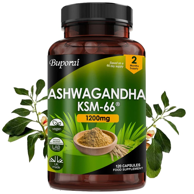 Organic KSM-66 Ashwagandha Roo - Ashwagandha Extract Root recension och pris