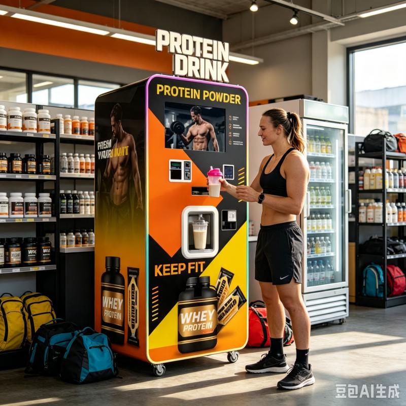 Automatic Protein Shake Vendin - Nutrition Fitness Club recension och pris