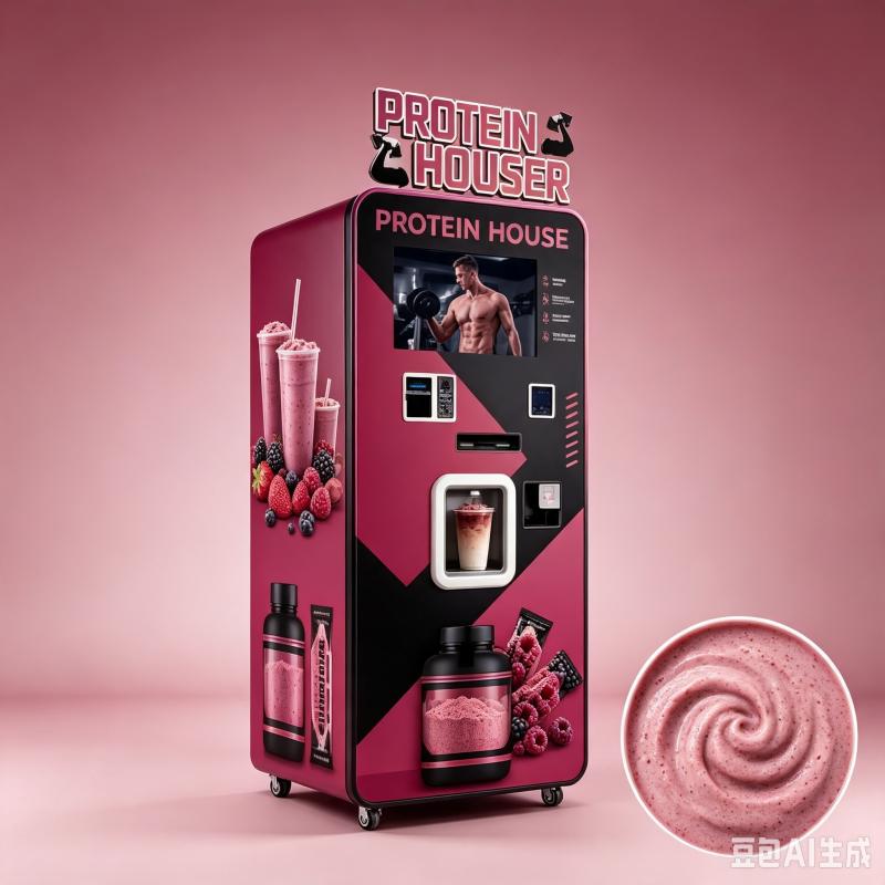 Automatic Protein Shake Vendin - Nutrition Fitness Club recension och pris