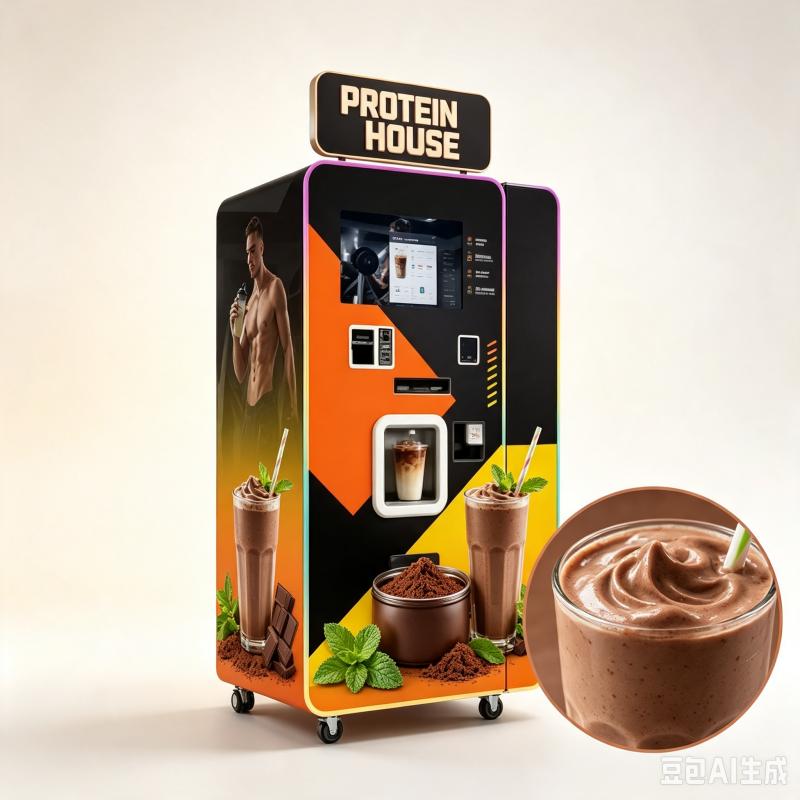 Automatic Protein Shake Vendin - Nutrition Fitness Club recension och pris