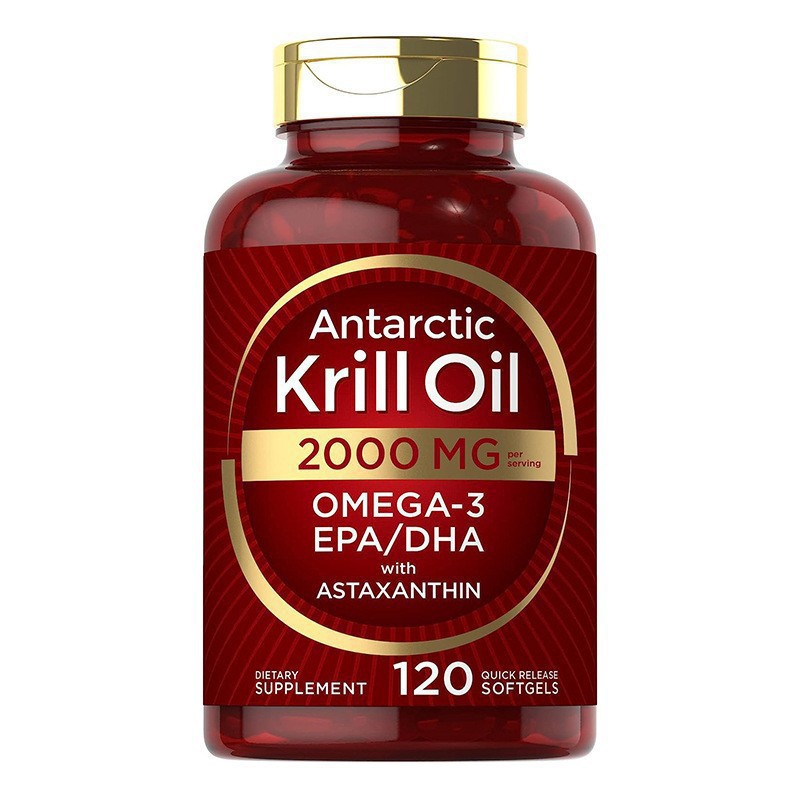 Krill oil soft capsules supple - Nutrition In Fitness recension och pris