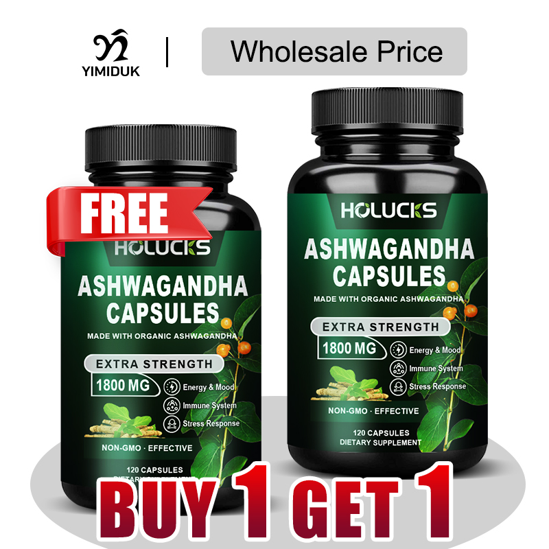 Buy 1 Get 1 Free! Pure Ashwaga - Ashwagandha Extract Root recension och pris